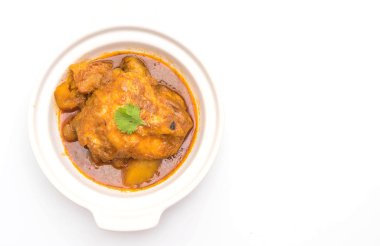 Pilavlı tavuk Massaman köri Yapıştır