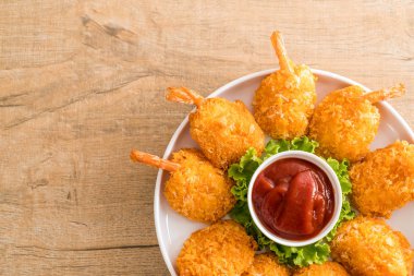 derin yağda kızartılmış karides