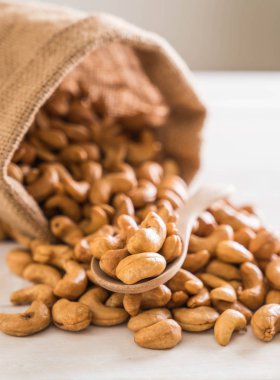 kavrulmuş kaju fıstığı