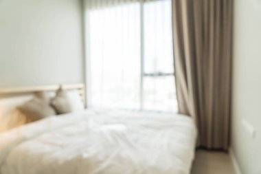 Soyut bulanıklık ve ufuk yatak odası 