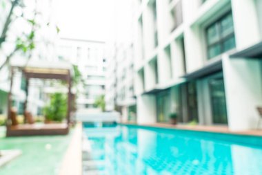soyut bulanıklık ve otel tatil ufuk Yüzme Havuzu