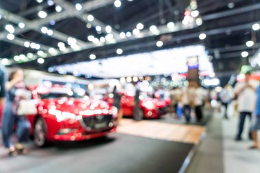 Bulanıklık ve ufuk araba ve motor Fuarı olay göster