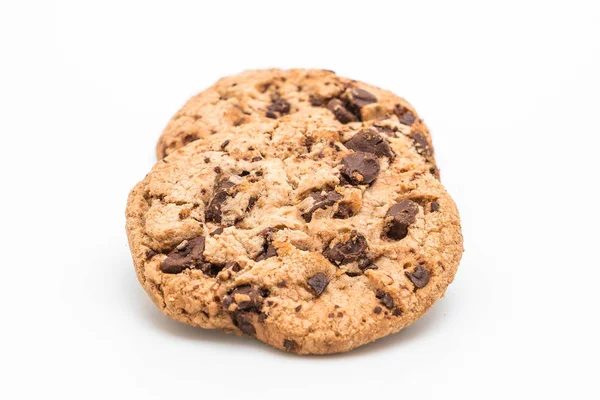 Biscoitos com chips de chocolate escuro — Fotografia de Stock
