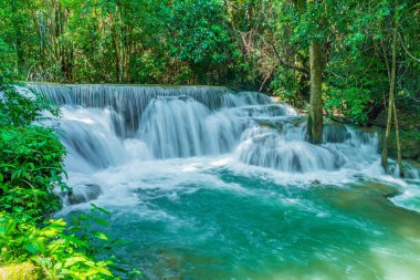 Huay Mae Kamin Waterfall, Kanchanaburi Tayland