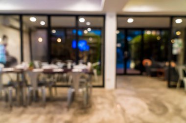 soyut bulanıklık ve ufuk içinde Restoran