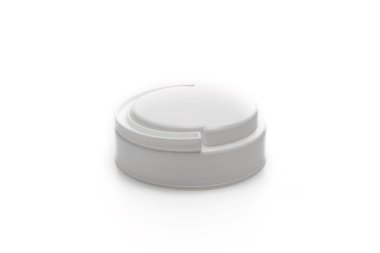 Beyaz arka plan üzerinde ambalaj kapağı