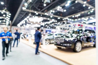 Bulanıklık ve ufuk araba ve motor Fuarı olay göster