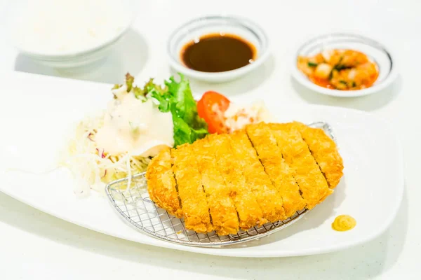 Chuleta de cerdo frita japonesa — Foto de Stock
