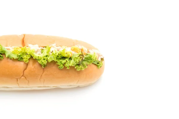 Insalata di tonno hot dog — Foto Stock