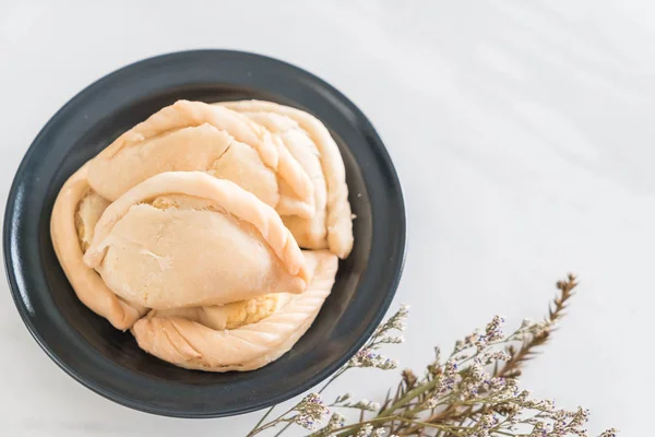 Mjölk puff med bönor smak — Stockfoto