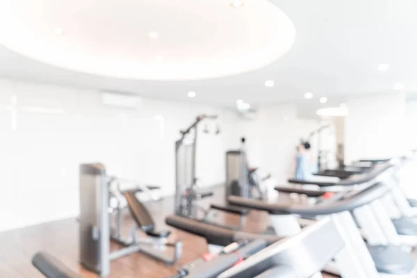 Blur gimnasio fondo gimnasio o club de salud con ex deportes — Foto de Stock