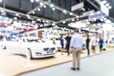 Bulanıklık ve ufuk araba ve motor Fuarı olay göster