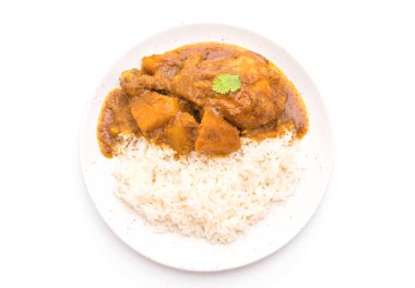 Pilavlı tavuk Massaman köri Yapıştır