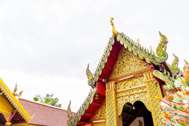 Wat Phra bu DOI Kham Chiang Mai, güzel mimari.