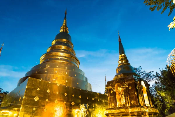 Wat phra singh w chiang mai, Tajlandia. — Zdjęcie stockowe