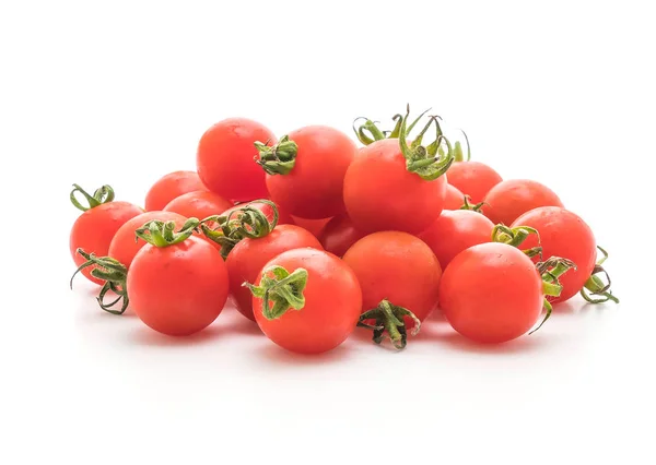 Tomates fraîches sur fond blanc — Photo