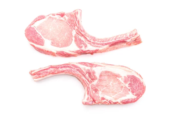 Pork chop raw — Stock Photo, Image