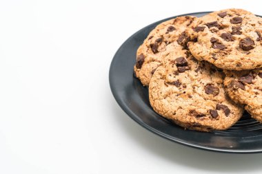 Koyu çikolata parçaları ile tanımlama