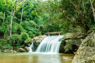 Beautiful Mae Sa waterfall at Chiang Mai ,Thailand