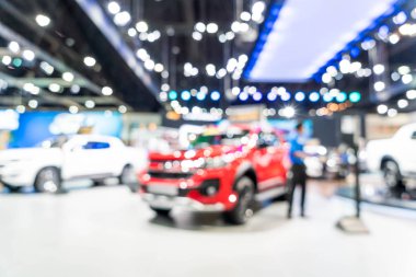 Bulanıklık ve ufuk araba ve motor Fuarı olay göster