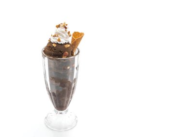 Kepçe çikolatam dondurma cam