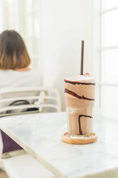 Milk-shake au chocolat — Photo