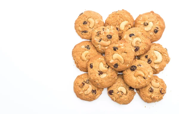 レーズンとカシュー ナッツのクッキー — ストック写真
