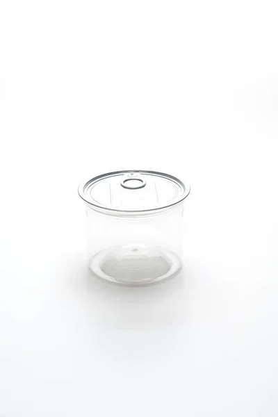 Empty plastic jar — Stock Photo, Image