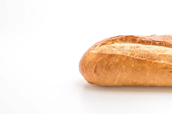 Baguette bread on white background — Stock Photo, Image