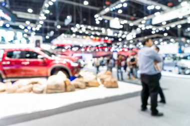 Bulanıklık ve ufuk araba ve motor Fuarı olay göster