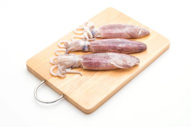 taze ahtapot veya mürekkep ham