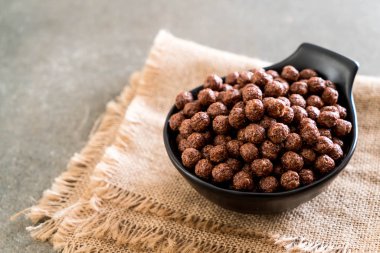 Çikolatalı gevrek kase