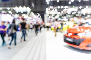Bulanıklık ve ufuk araba ve motor Fuarı olay göster