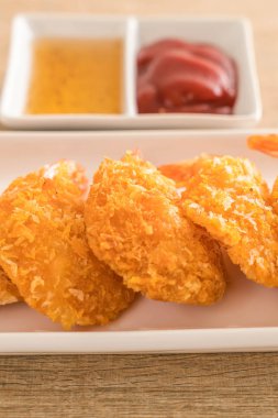 derin yağda kızartılmış karides