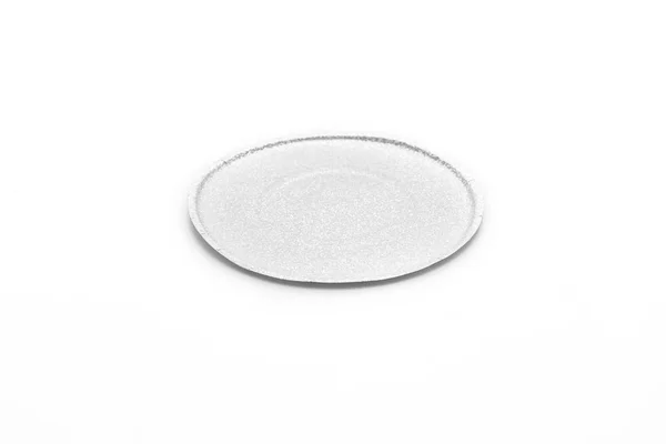 Lid of packaging on white background — Stock Photo, Image