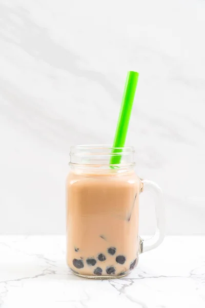 milk tea with bubble