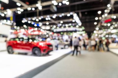 Bulanıklık ve ufuk araba ve motor Fuarı olay göster