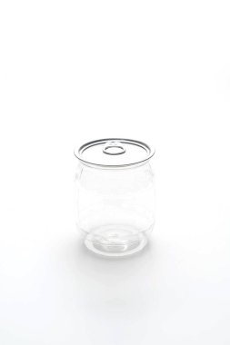 boş plastik kavanoz