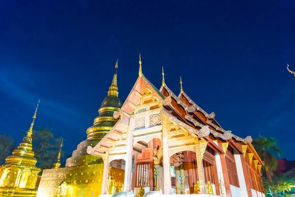 Wat Phra Singh in Chiang Mai, Thailand. — Stockfoto
