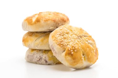 Barbekü domuz eti pies - Asya geleneği gıda tarzı