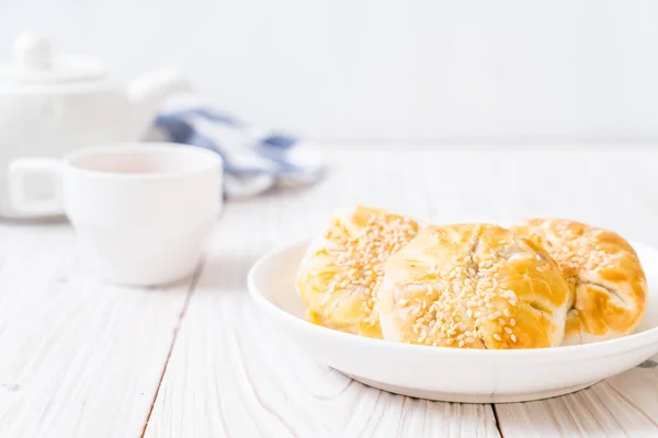 Torta di mele fatta in casa in stile asiatico — Foto Stock