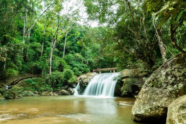 Beautiful Mae Sa waterfall at Chiang Mai ,Thailand
