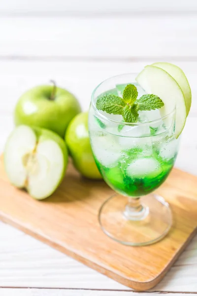 Groene appelfrisdrank — Stockfoto