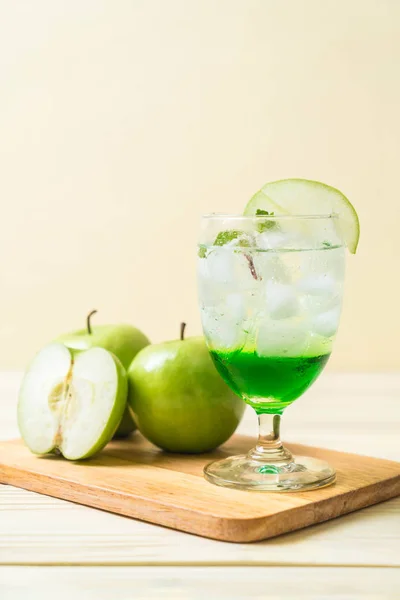 Groene appelfrisdrank — Stockfoto