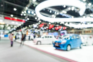 Bulanıklık ve ufuk araba ve motor Fuarı olay göster