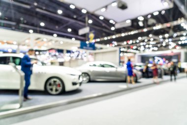 Bulanıklık ve ufuk araba ve motor Fuarı olay göster