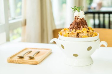 çikolata buz tıraş