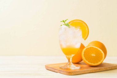 soda ile portakal suyu