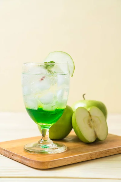 Groene appelfrisdrank — Stockfoto