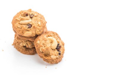 Kuru üzüm ve kavrulmuş kaşu fındık ile tatlılar